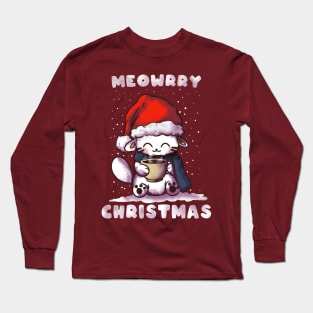 Meowrry christmas Long Sleeve T-Shirt